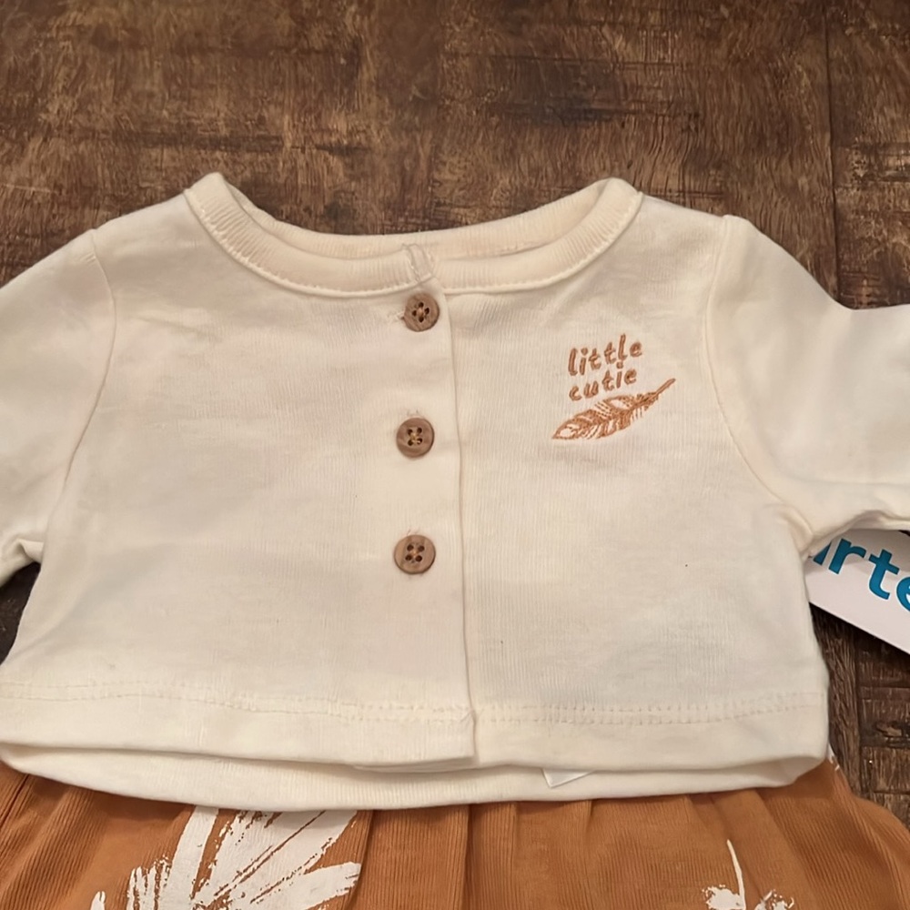 Carter’s one piece outfit with jacket. - Picture 2 of 5